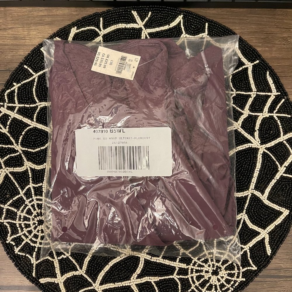 PINK Ultimate Wrap Top in Mauve Mist - Picture 4 of 4